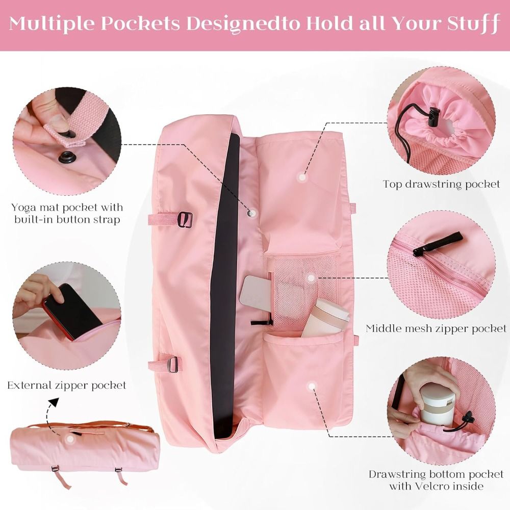 Yoga Mat Bag Carrier - Nuova Borsa Impermeabile per Tappetino Yoga