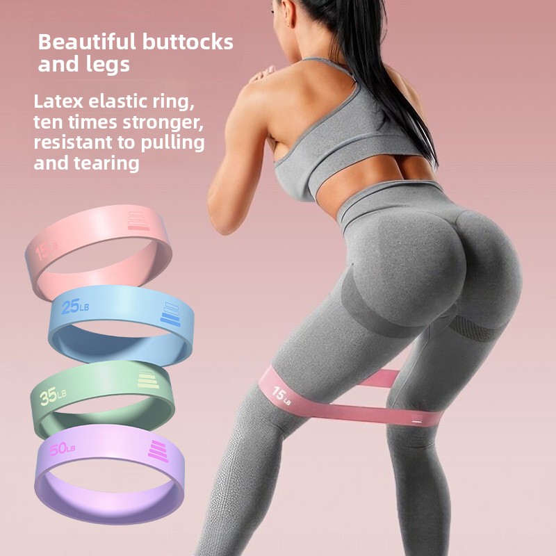 Difference Pilates And Yoga - Anello Elastico per Yoga 15LB-50LB, Bande