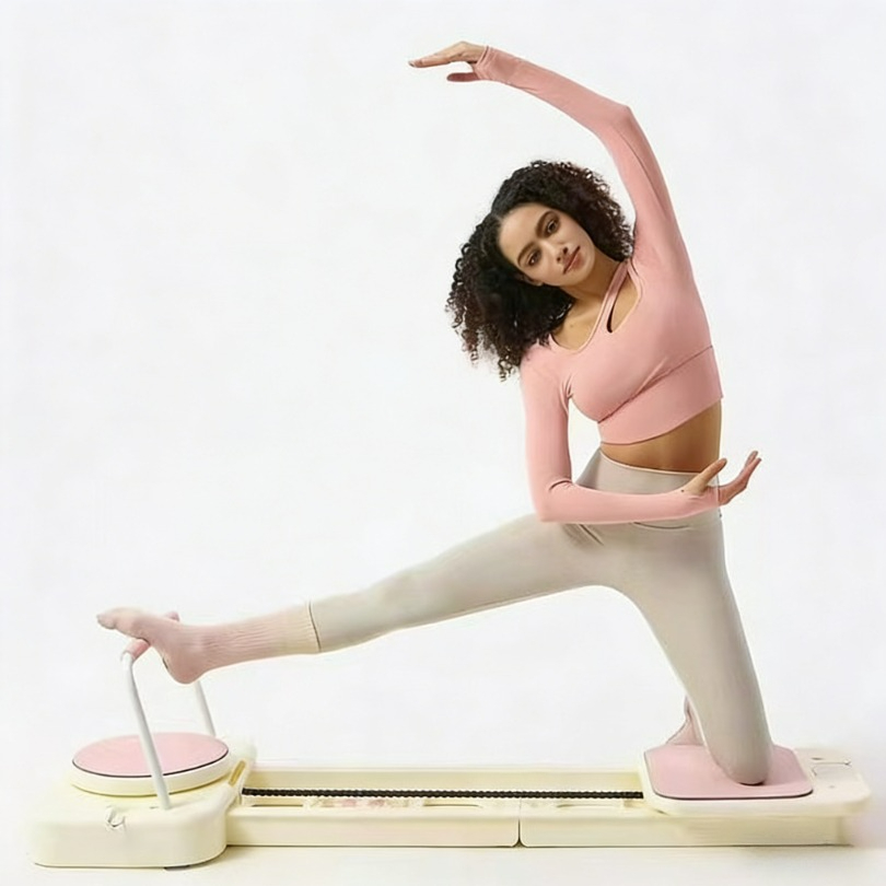 Pilates Yoga Machine - Letto Multifunzionale per Pilates, Strumento Pieghevole