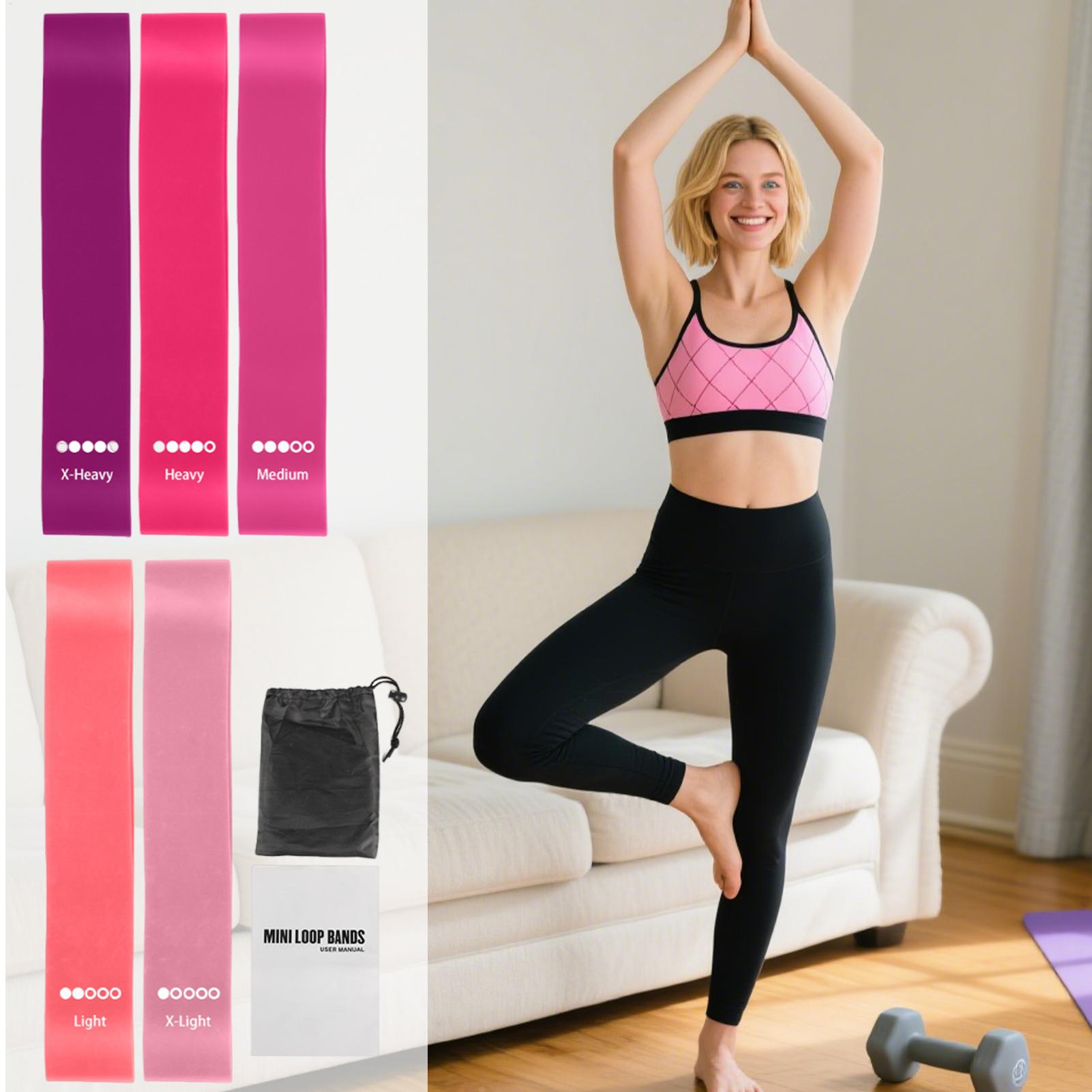Difference Pilates And Yoga - Fasce elastiche per esercizi sportivi per