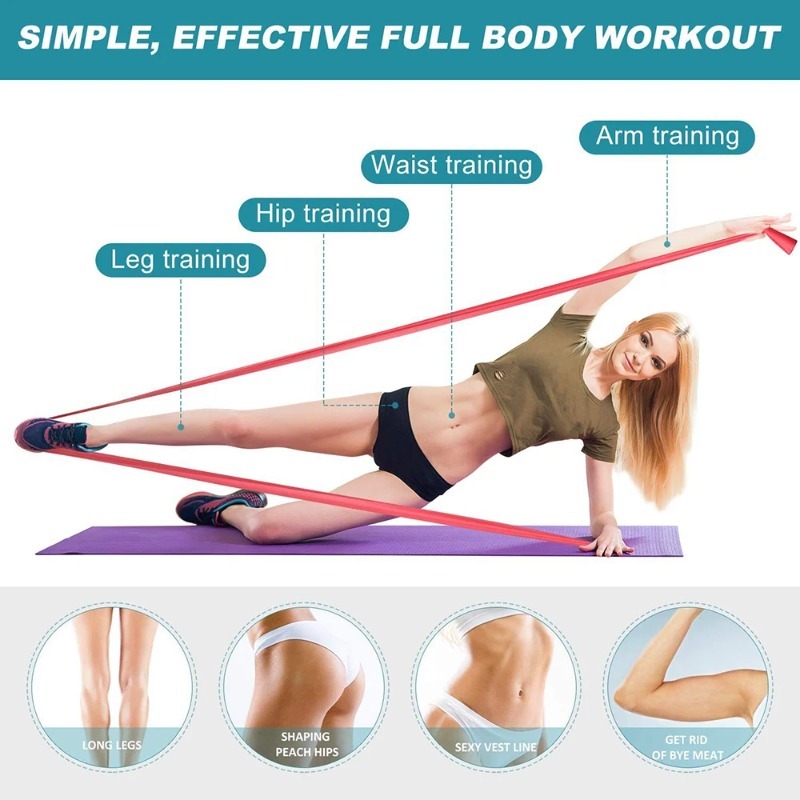 Fasce di Resistenza in Lattice - Pilates Yoga Home recensione e prezzo
