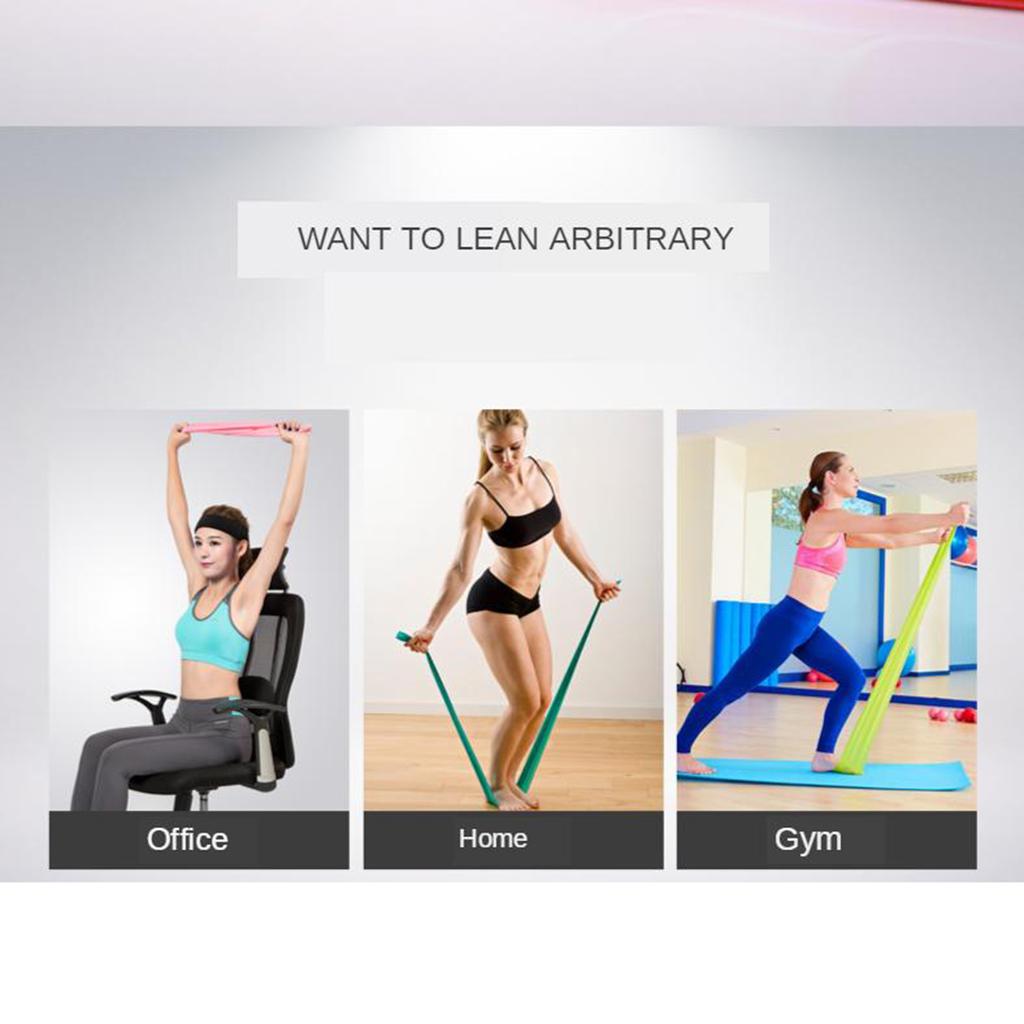 Fasce Elastiche Lunghe in TPE  - Pilates Yoga Stretching recensione e prezzo