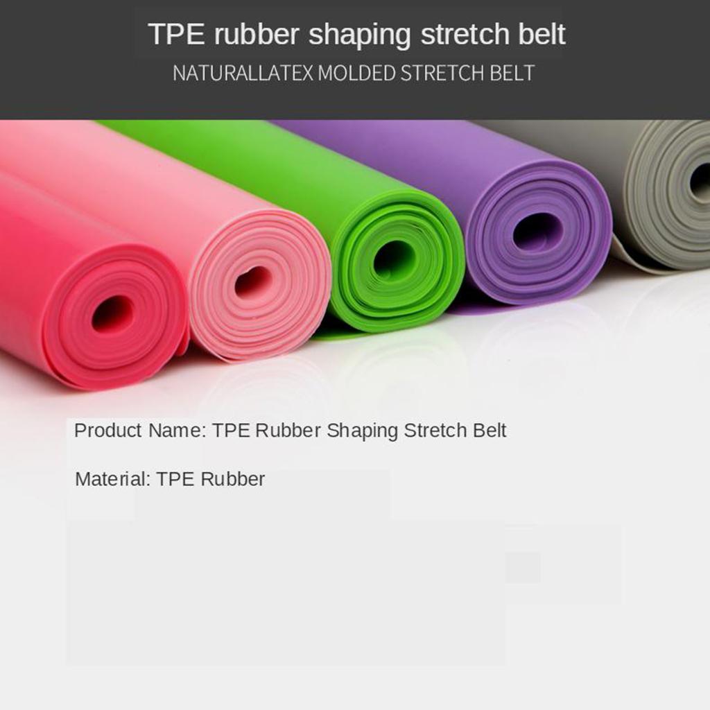 Fasce Elastiche Lunghe in TPE  - Pilates Yoga Stretching recensione e prezzo