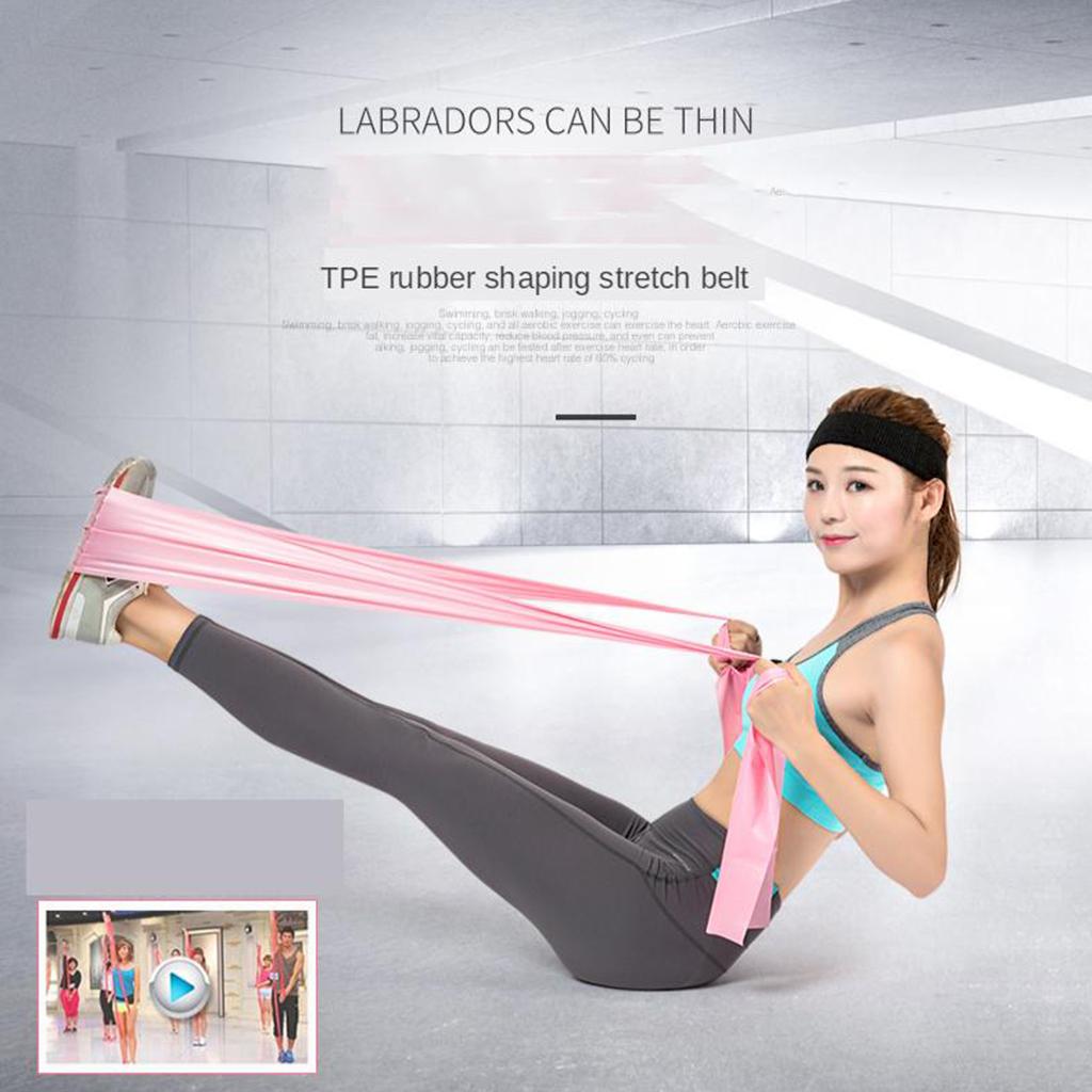 Fasce Elastiche Lunghe in TPE  - Pilates Yoga Stretching recensione e prezzo