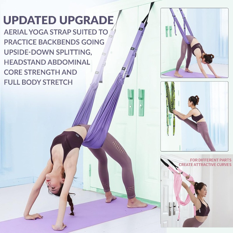 Set Amaca Regolabile per Yoga  - Pilates Yoga Aerial recensione e prezzo